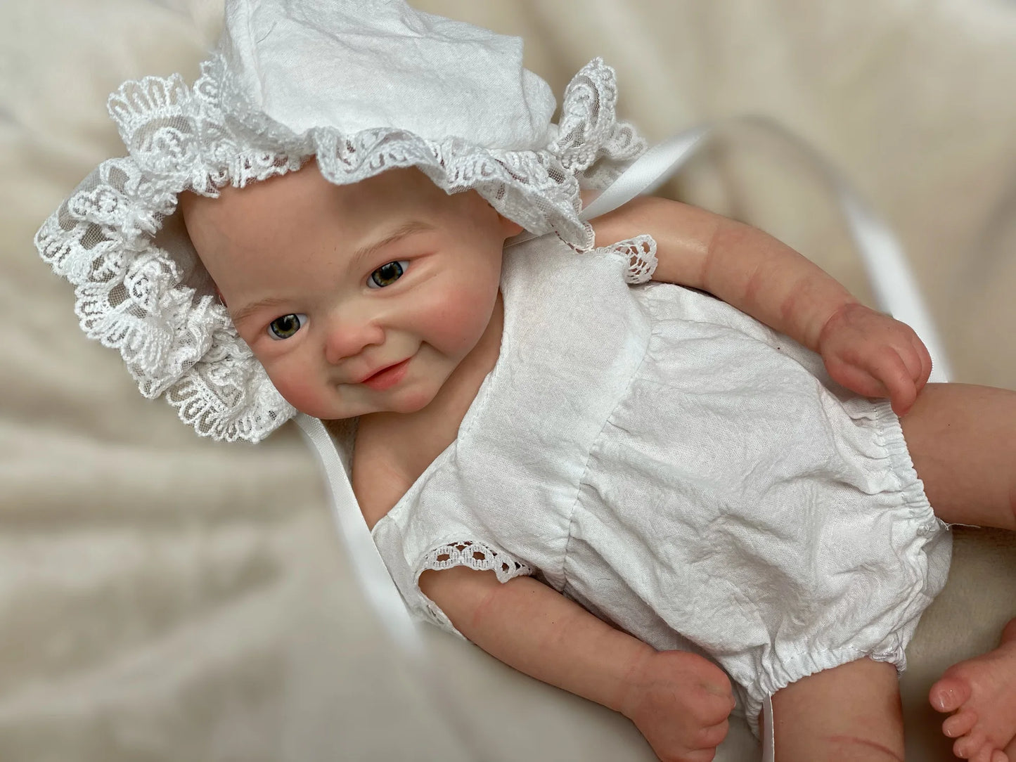 33Cm Cuddly Vivienne Solid Silicone Bebe Reborn Girl Handamde Soft Touch Feeling Muñecas Reborn Bebe Reborn Corpo De Silicone