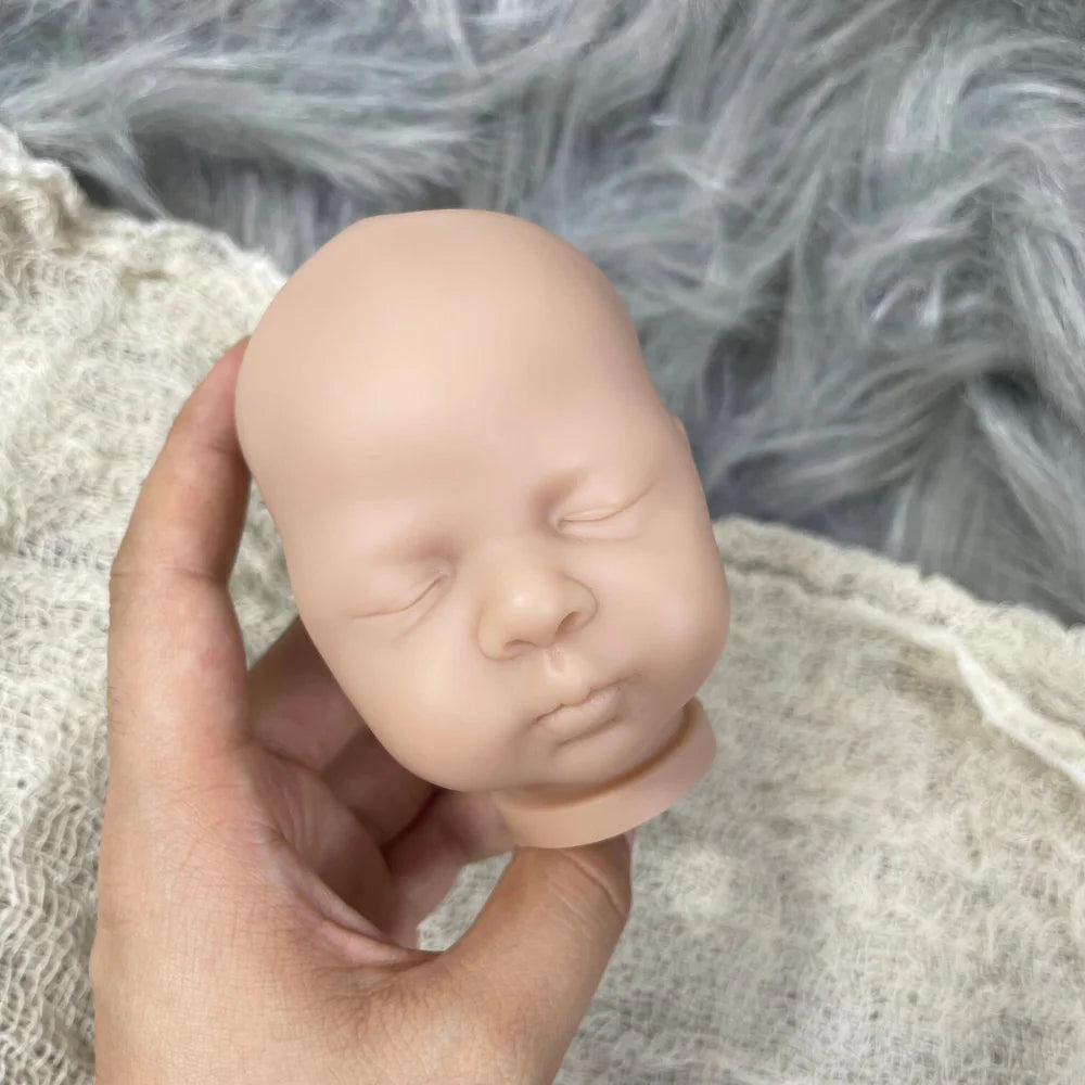 12 Inches Mini Bebe Reborn Kit Luna Reborn Baby Vinyl Doll Kit Unpainted Unassembled Doll Parts DIY Blank Reborn Doll Kit