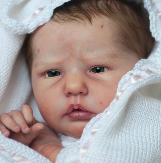 19 inch Reborn Baby Doll Kit – Ellie Sue, Unpainted Vinyl Newborn