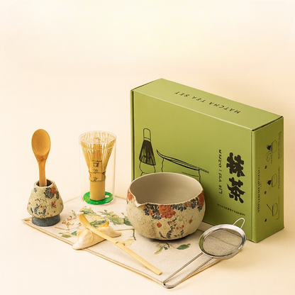 Matcha Tea Set, Japanese, Complete Making Kit